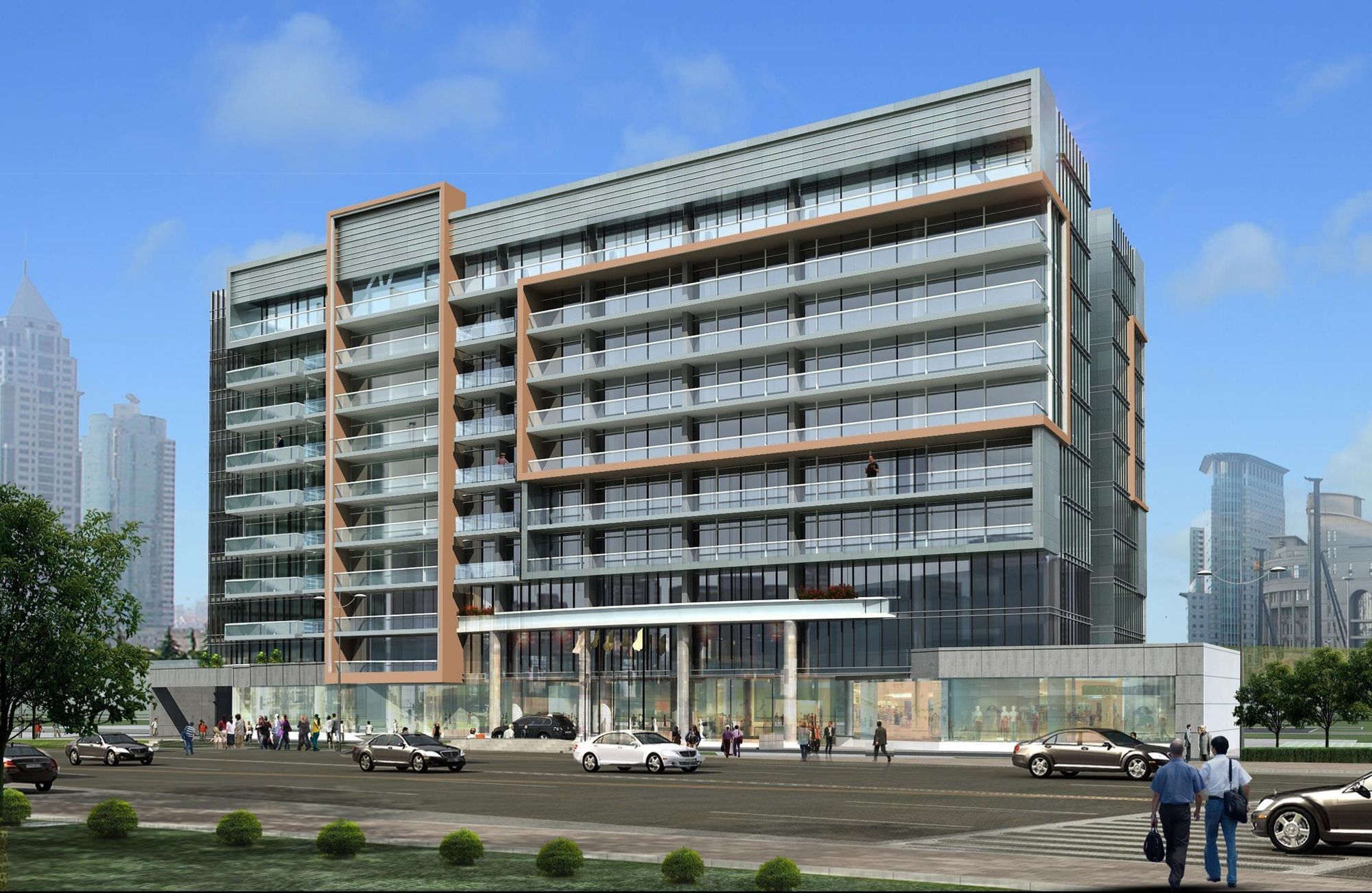 Radisson Blu Hotel Apartment Dubai Silicon Oasis ภายนอก รูปภาพ