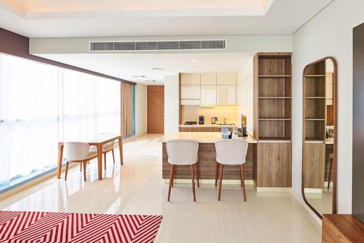 Radisson Blu Hotel Apartment Dubai Silicon Oasis ภายนอก รูปภาพ